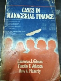 Image of Cases in Managerial Finance