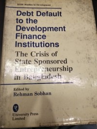 Image of Debt Default to the Development Finance Institutions