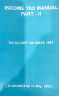 Image of Income Tax Manual Part II