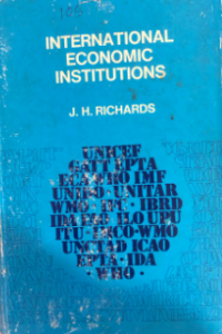Image of International Economic Institutions