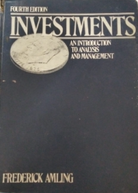 Image of Investment an Introduction to Analysis and Management