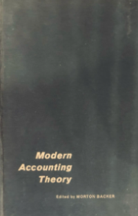 Image of Modern Accounting Theory