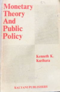 Image of Monetary theory and Public Policy