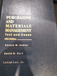 Image of Purchasing and Materials Management