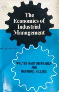 Image of the economic of industrial managment