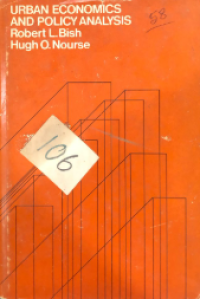 Image of Urban Economics And Policy Analysis